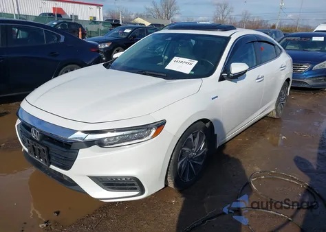 2019 Honda Insight Touring from USA, damaged, VIN 19XZE4F93KE008769